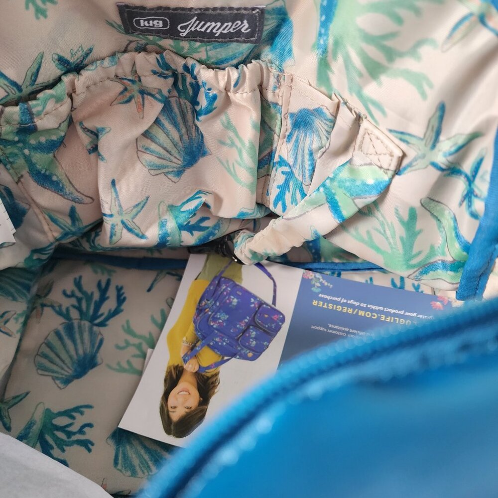 LUG Jumper Carry-All Tote - Ocean Blue - Picture 4 of 4